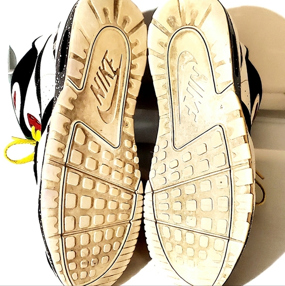 NIKE AIR TRAINER SC II HIGH TOP RASTA SHOES/SNEAKERS. MENS Sz:10 TIE AND VELCRO - Picture 10 of 13